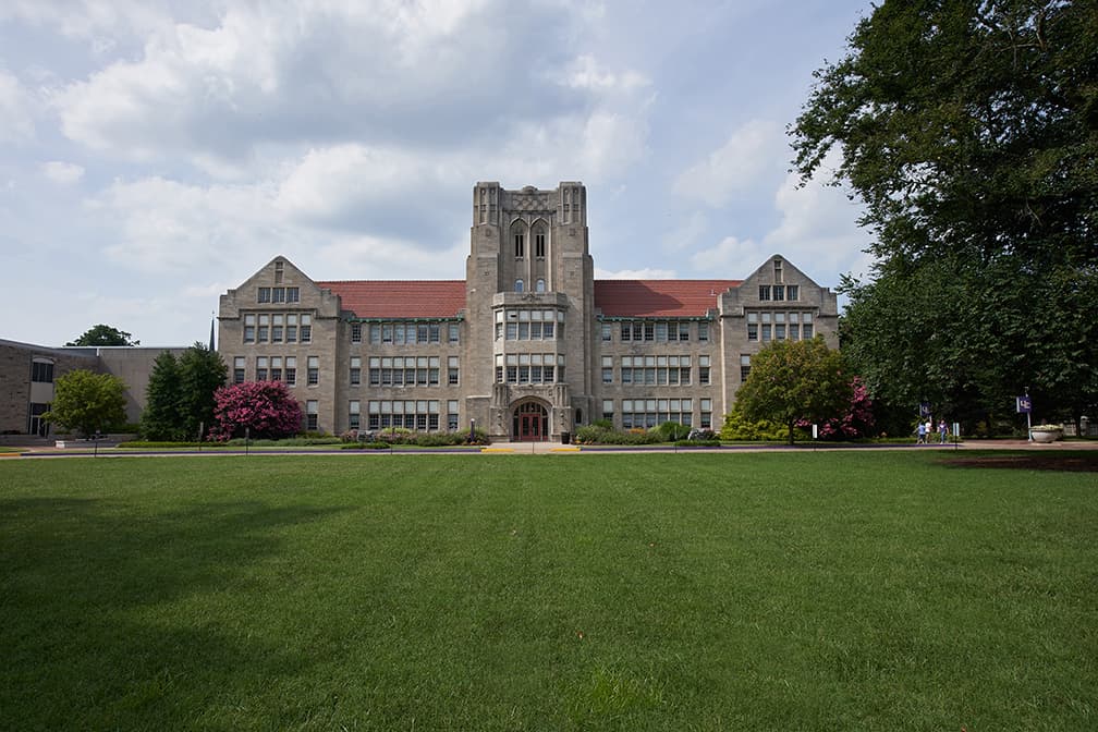 University of Evansville campus